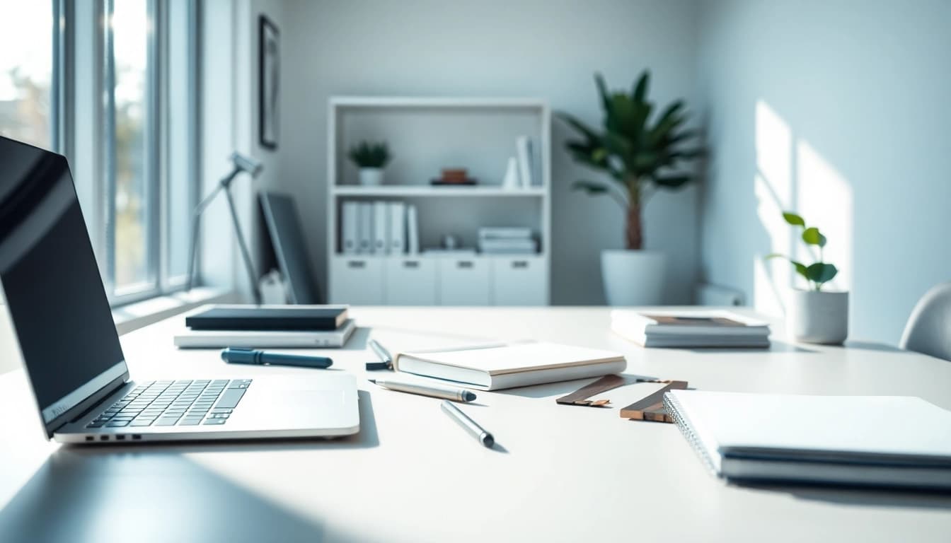 Enhance productivity with tools at https://amc-essentials.com/ in a modern workspace setting.
