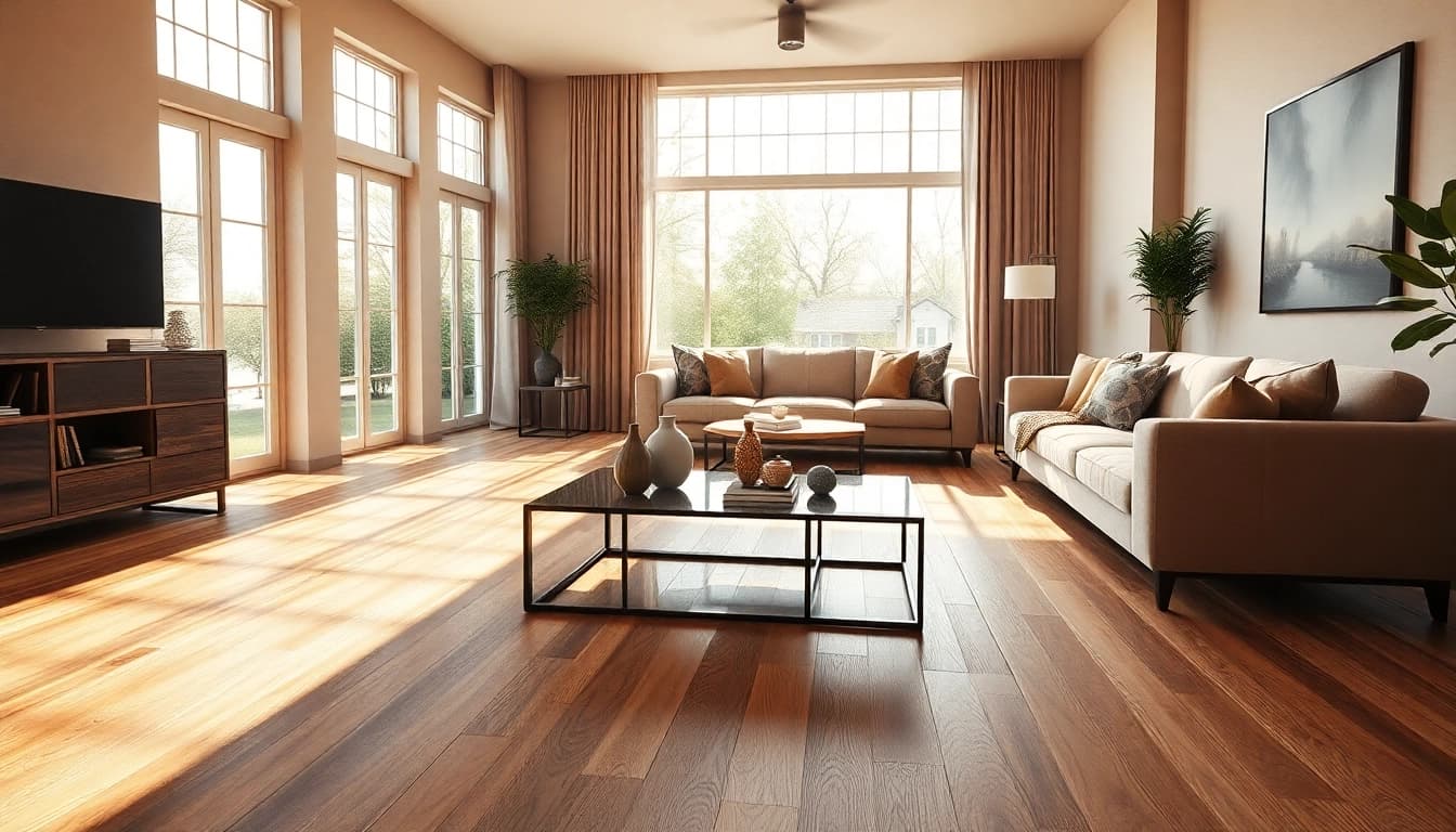 Showcasing the best lvp flooring in a cozy living room setting with elegant decor.