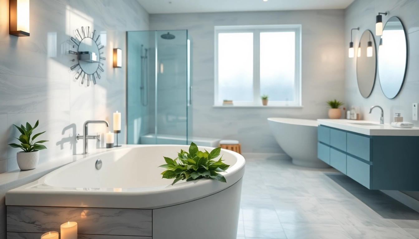 Transform your home with expert bath reconstruction techniques highlighting stylish, modern designs.