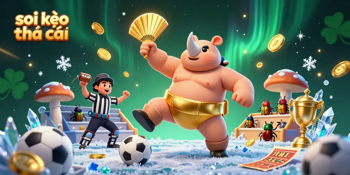 Watch the dynamic blend of soi kèo nhà cái and exciting sports betting elements in 3D.