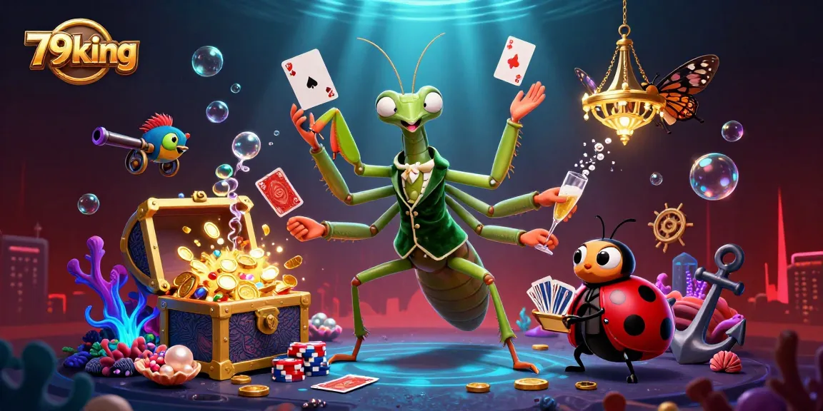 Engage with 79king's vibrant casino world, featuring action-packed gaming with unique characters and stunning visuals.