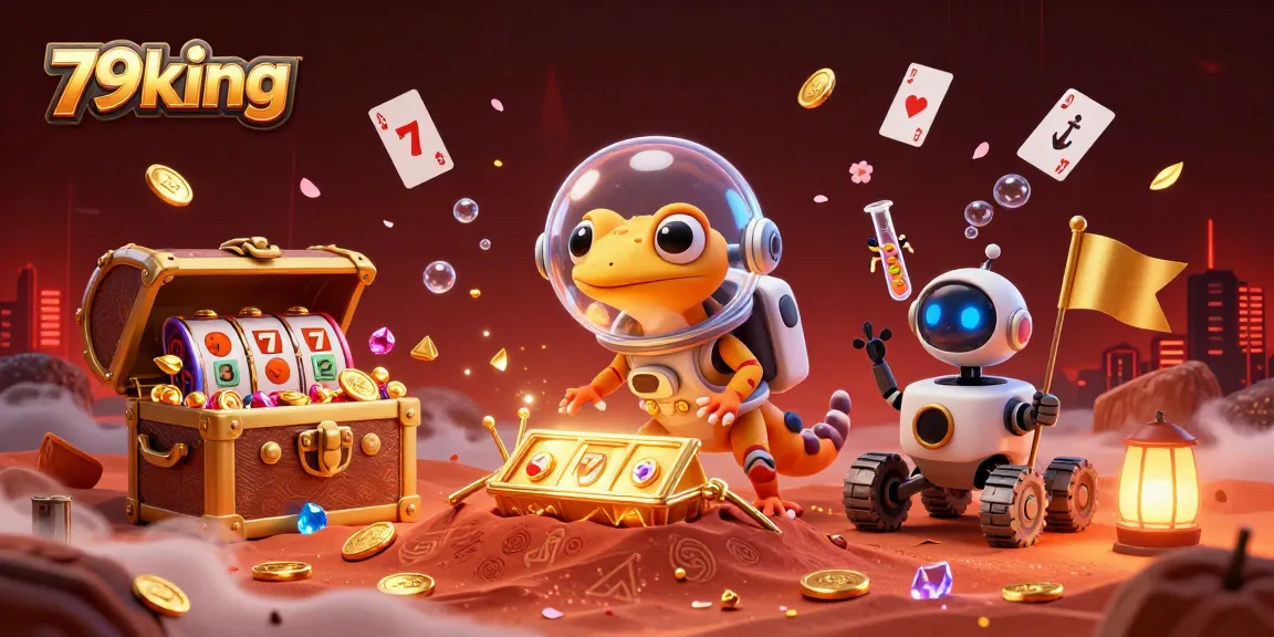 Engaging scene showcasing 79king casino elements with vibrant characters and dynamic gaming visuals.