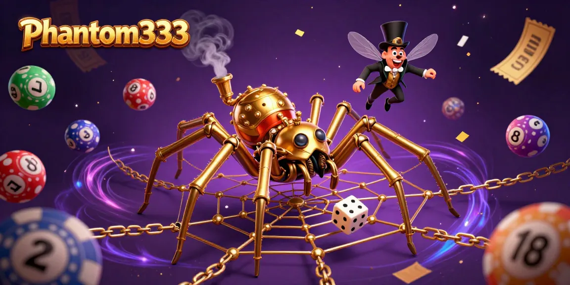 Engage with Phantom333 to unveil dynamic lottery games, featuring vibrant elements and immersive design.