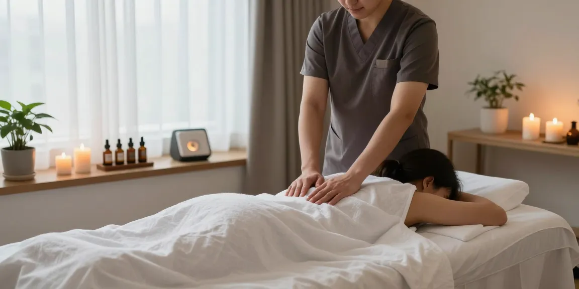 Experience relaxation with 오산출장마사지 in a serene spa setting with calming ambiance and professional therapist.
