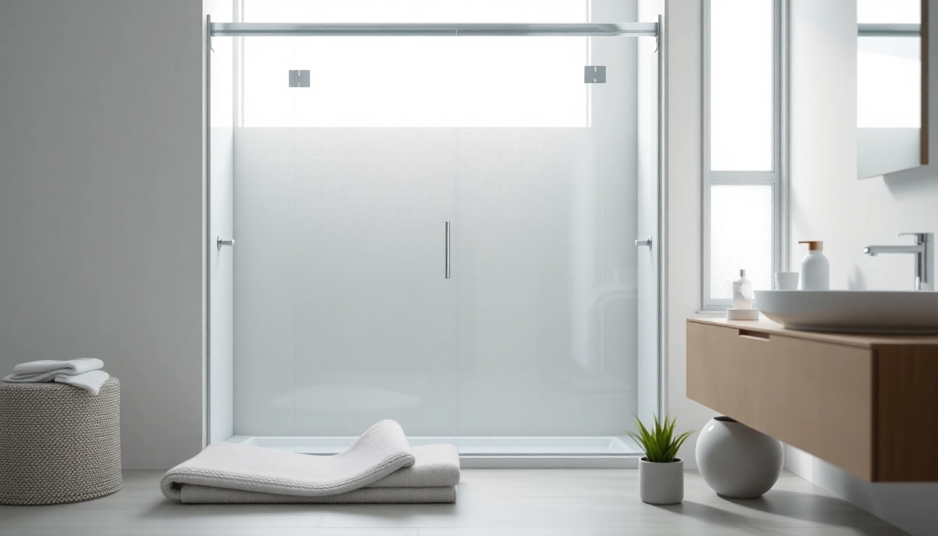 Beautiful shower screen sliding door showcasing elegance and functionality in a modern bathroom