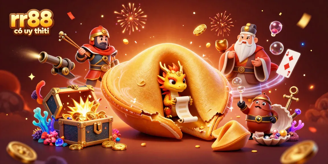 Experience the excitement of rr88 có uy tín with an immersive online casino scene featuring vibrant gaming elements.