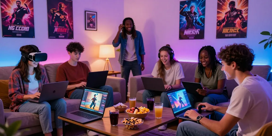 Engaged players enjoying various adult games in a vibrant gaming environment.