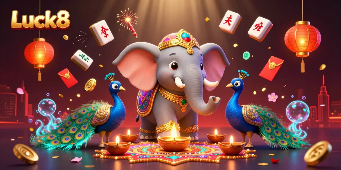 Win big at Luck8 with vibrant illustrations of epic casino gameplay and entertainment.
